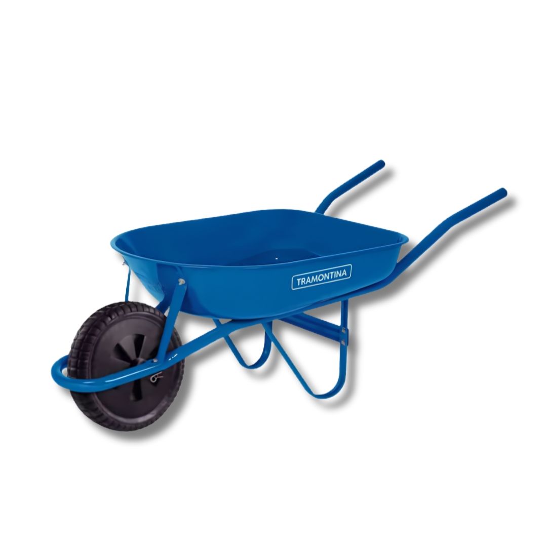 CARRETILLA BANDEJA 50L.RUEDA CAUCHO MACIZA/TRAMONTINAXUN